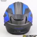 Capacete integral Nox N304S Carver preto fosco, azul