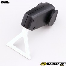 Illuminazione posteriore aled ricaricabile per bicicletta Wag Bike (3 funzioni)