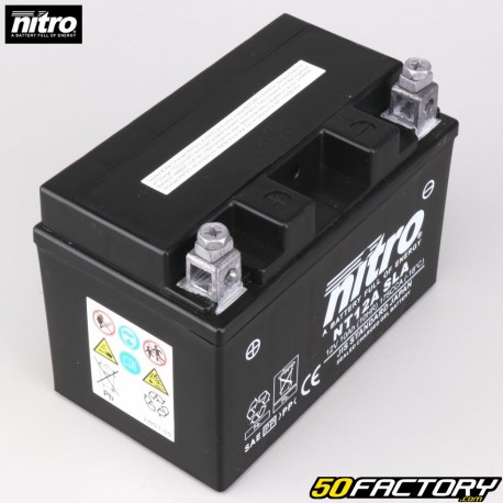 Batteria Nitro NT12A 12V 10Ah gel Kawasaki, Kymco