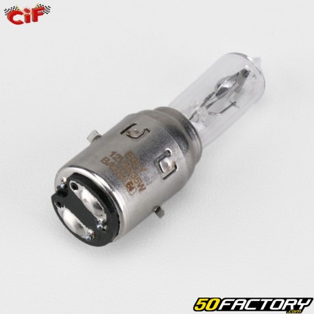 BA20D 12V 35 / 35W white halogen headlight bulb