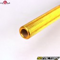 Lenker Ø28 mm KRM Pro Ride full goldfarben mit Lenkerpolster holografisch 