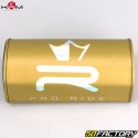 Lenker Ø28 mm KRM Pro Ride full goldfarben mit Lenkerpolster holografisch 