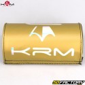 Lenker Ø28 mm KRM Pro Ride full goldfarben mit Lenkerpolster holografisch 