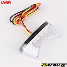 Fanale posteriore bianco con led Lampa Concept
