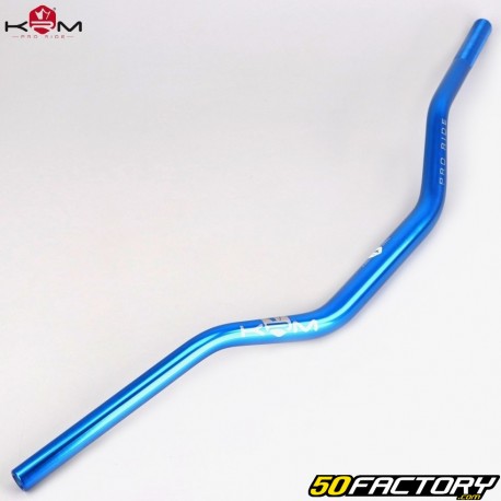 Ø28 mm KRM handlebar Pro Ride full blue holographic