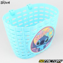 Cestino anteriore bici per bambini Stitch blu