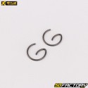 Piston pin clips Ø12 mm (form G) Derbi,  AM6 Minarelli ... ProX (batch of 2)