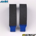 Bremsbacken 80x18 mm Peugeot 103, MBK 51, Motobecane (Felgentyp Leleu) Polini For Race