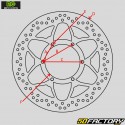 Rear brake disc Fantic XE, XM 50, XMF, XEF 125, 250... (since 2021) Ã˜220 mm NG Brakes