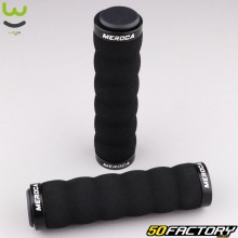 Black Lock-On Wattiz foam scooter grips