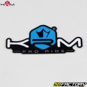 Decalcomania KRM Pro Ride blu olografico