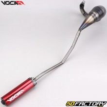 Exhaust pipe Rieju  MRT 50  Voca Cross Rookie red silencer