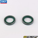 Cuscinetti e guarnizioni dello spinnaker della ruota anteriore con distanziali Suzuki RM 125 (250 - 2001) SKF