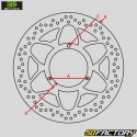  Bremsscheibe vorne NIU NQI, MQI, UQI, NGT Ø220 mm NG Brakes