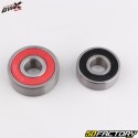 Rolamentos e vedações do spinnaker da roda dianteira Kawasaki KX 65, 85, KLX 140 BWX
