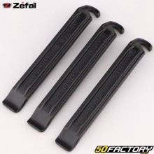 Zéfal DP 20 black plastic bicycle tire levers (set of 3)