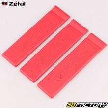Zéfal Z Levers red plastic bicycle tire levers (set of 3)