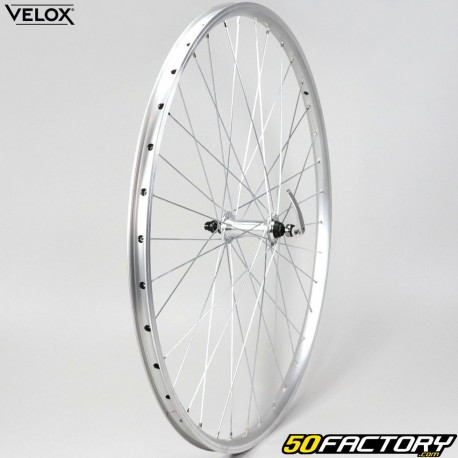 Ruota anteriore per bicicletta 28 &quot;(19-622) Velox Mach1 ER-10 alu grigio
