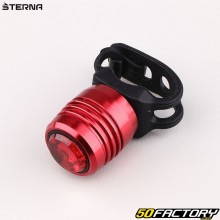 Luz trasera LED redonda recargable Sterna roja