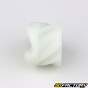White pocket bike plastic launcher pinion
