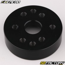 Base marmitta Gencod M72C nero (centri 33 mm e 36 mm)