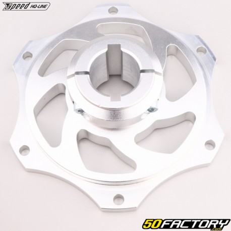 Suporte de pinhão de karting em alumínio para eixo Ø30 mm Speed ​​HQ-Line cinza