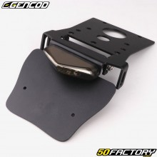 Kennzeichenhalteklappe mit LED-Licht Derbi Senda,  Gilera SMT... (von 2011) Gencod schwarz