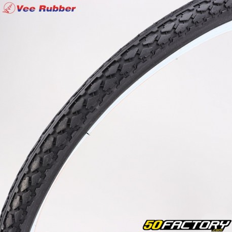 Neumático de bicicleta 26x1.75 (47-559) Vee Rubber  VRB 208 lados blancos