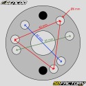 Silenziatore Gencod M72B Bulto blu (interassi 40 mm, 42 mm e 45 mm)