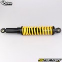 Amortiguadores traseros ajustables de 340 mm Peugeot 103, MBK 51 y Motobecane Restone negro y amarillo
