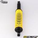 Amortiguadores traseros ajustables de 340 mm Peugeot 103, MBK 51 y Motobecane Restone negro y amarillo
