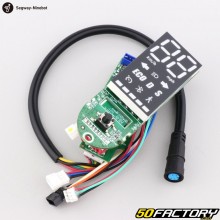 Tela de exibição da scooter Ninebot F2 Pro