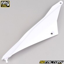 Carenado derecho bajo asiento  FACTORY color blanco Derbi Senda DRD Xtreme, Smt, Rcr