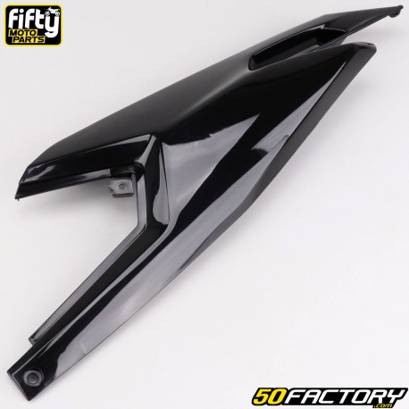 Carenatura posteriore sinistra Derbi Senda,  Gilera SMT,  RCR,  Aprilia SX RX 50 (da 2018) Fifty nero