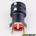 Mozzo ruota posteriore kart in alluminio Ø40 mm lunghezza 115 mm nero