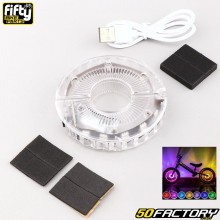 LED ricaricabili per ruote di bicicletta Fifty parti di biciclette