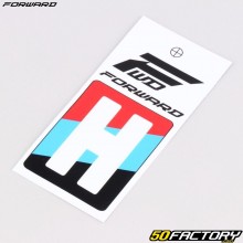 Adesivo letra H para placa BMX Forward 4 cm branco (aprovado pela FFC)