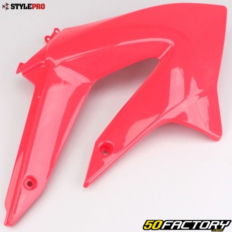 Carenagem frontal direita Derbi Senda DRD Xtreme, Gilera SMT,  RCR (2011 - 2017) EstiloPro vermelho