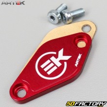 Oil pump shutter Derbi,  AM6 Minarelli ... Artek red