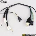 Elektrischer Kabelbaum Peugeot 103 SPX,  RCX, Clip... identisch mit dem Original (5-Draht-Ausgang, originaler weißer Stecker) Restone