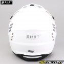 Helmet cross Shot Jump Solid white