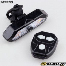 Iluminación trasera LED recargable con mando a distancia para bicicleta Sterna, scooter