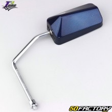 Espelho reversível T4tune F1 azul carbono (rosca Ø8 mm)