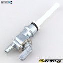 Fuel tap 3 positions Ã˜15 mm Derbi,  Gilera,  Rieju... (low outlet Ø8 mm) Teknix
