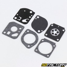 Membrane carburatore C1Q-S98A, C1Q-S98B... Zama tipo GND-55, GND-72, GND-93 (kit di riparazione)