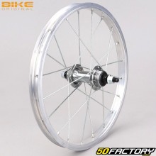 16&quot; (20-305) rear bicycle wheel for 1-speed freewheel Bike Original gray aluminum (locking with nuts)