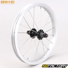 14&quot; (22-254) Bike Original gray aluminum front wheel (locking with nuts)
