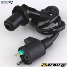Bobina de ignição Kymco,  TNT Motor,  Peugeot Kisbee (com motor GY6 50 4T)... Preto Teknix