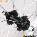 Ruota bici posteriore 14&quot; (22-254) per Bici 1 velocità Ruota libera originale in alluminio grigio (bloccaggio con dadi)