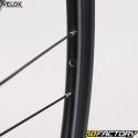 Rueda trasera de bicicleta 700 (19-622) para 9/10/11V Vélox Mach1 Gravel 19 TLR Centerlock aluminio negro cassette (eje pasante)